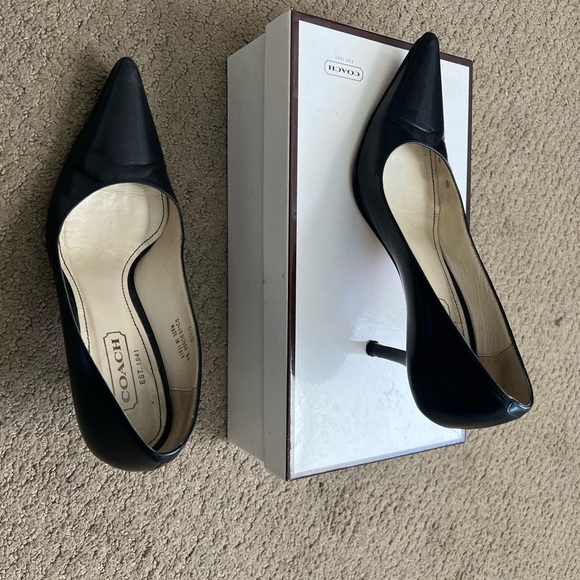 Black Coach A3449 Alison Kid Leather - Picture 3 of 9